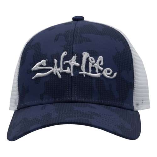Boys' Salt Life Camo Mesh Snapback Hat