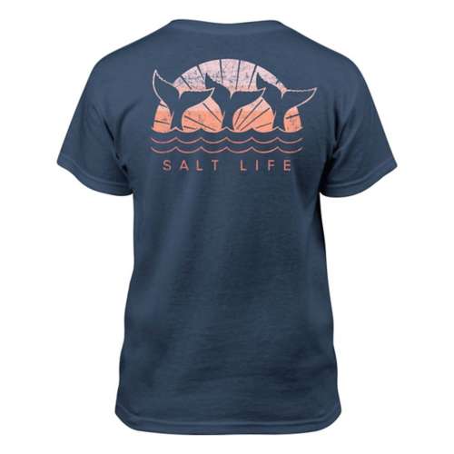 Girls' Salt Life Sunset Whales T-Shirt