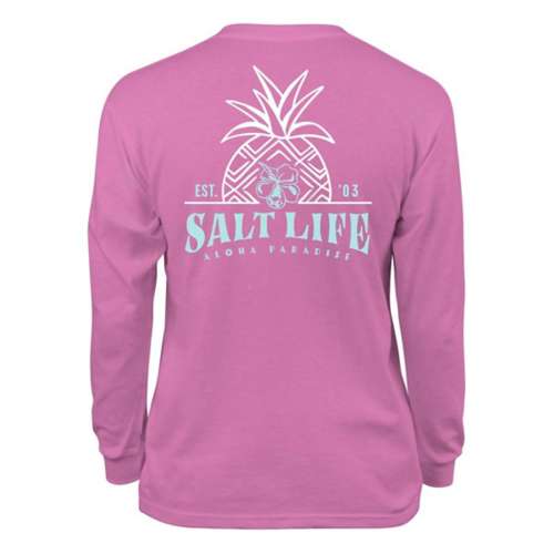 Kids' Salt Life Pineapple Retreat Long Sleeve T-Shirt