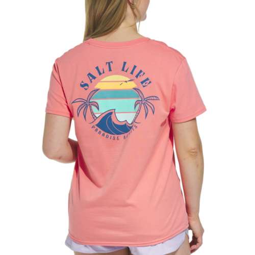 Women's Salt Life Paradise Bound V-Neck T-Shirt