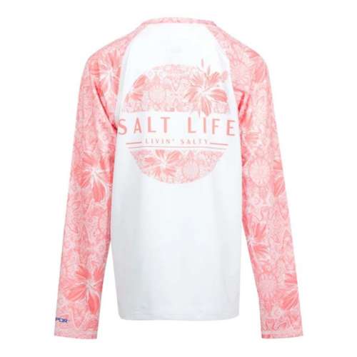 Girls' Salt Life Turtle Watch Performance Long Sleeve T-Shirt