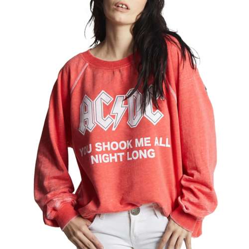 Women's Recycled Karma AC/DC Have A Drink Sweatshirt