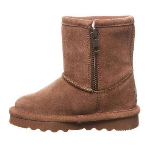 Little Girls' Bearpaw Elle Zip Shearling bold Boots