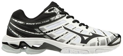 mizuno volleyball shoes black and white