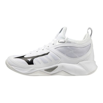 All white mizuno volleyball shoes deals