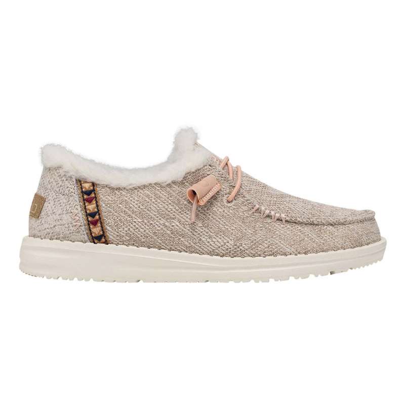 women's hey dudes fur lined