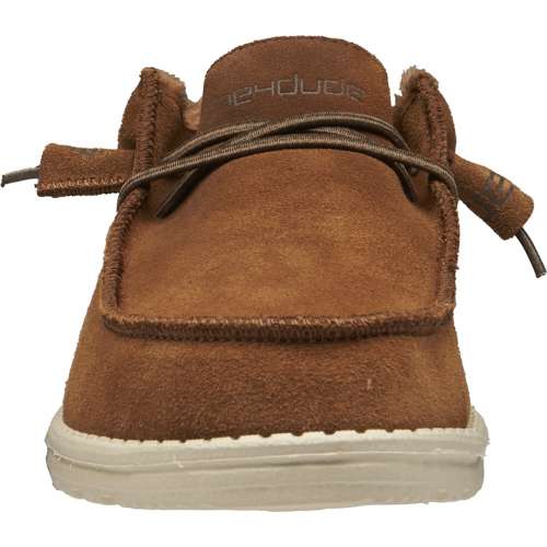 Men's HEYDUDE Wally Suede Sherpa Shoes