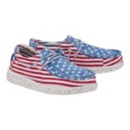 Kids' HEYDUDE Wally Stars N Stripes Shoes