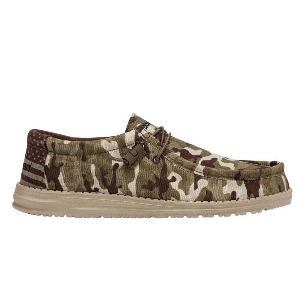 Men's HEYDUDE Wally Flag Shoes product image