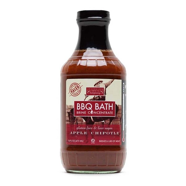 Sweetwater Apple Chipotle BBQ Bath Brince Concentrate - Cattleman's Grill