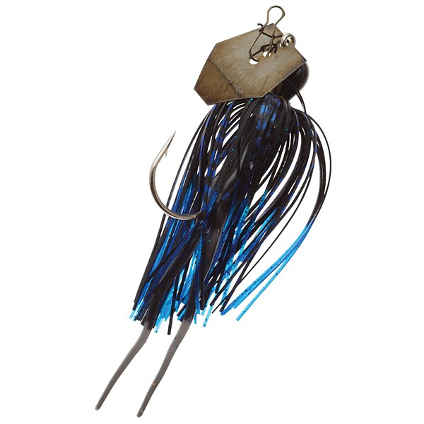 Photos - Lure / Spinner Z-MAN Original ChatterBait Swim Jig Blue/Black/Nickel Blade 89774400040 