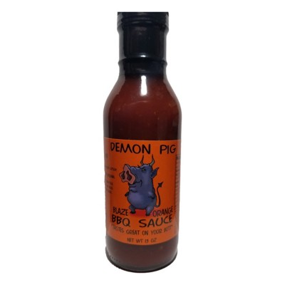 Demon Pig Blaze Orange BBQ Sauce