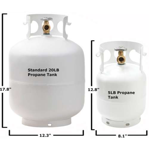 Flame King 5 Lb LP Cylinder with OPD Valve