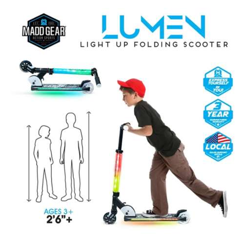 Madd Gear Light-Up Z Scooters Scooters