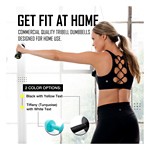 ZIVA RPU Tribell Dumbbells 2 Pc. Set - Thumbnail 6 of 7