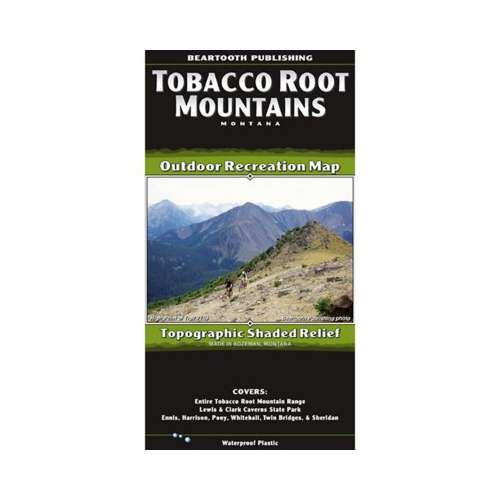 Beartooth Publishing Tobacco Root Mountains Topographic Map