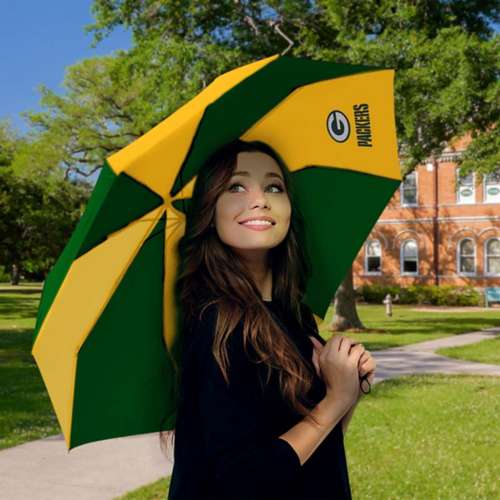 Wincraft Green Bay Packers Auto Folding Umbrella