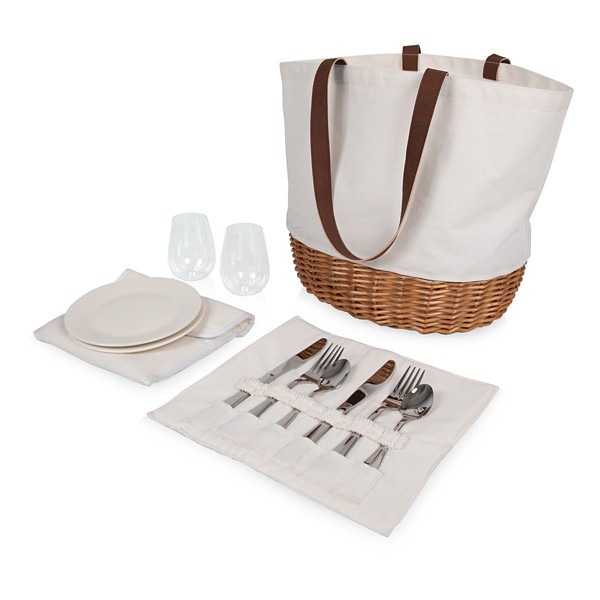 Picnic Time Promenade Picnic Basket Set Review: Stylish 4-Person Picnic Kit