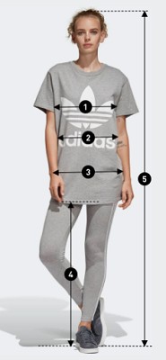 Forstyrret Morse kode Sporvogn Adidas Women's Apparel Size Chart | SCHEELS.com