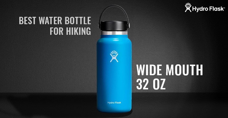 best water bottle for hiking hydro flask wide mouth 32 oz