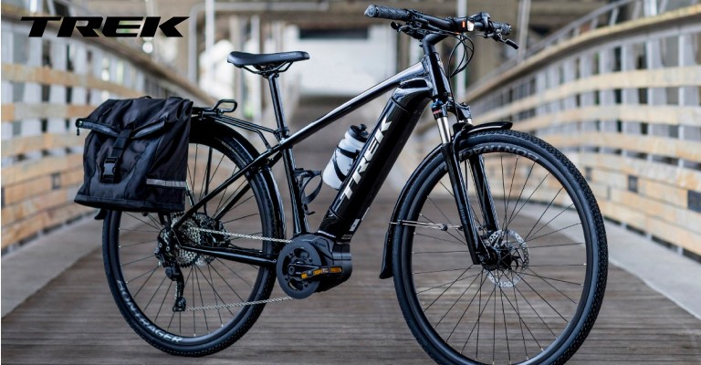 Bike bag on a bike