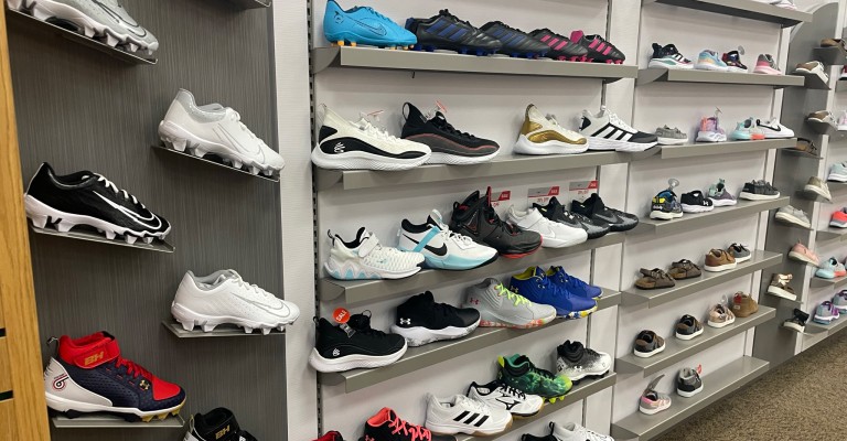 Kids shoe selection