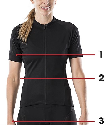 Bontrager Women s Apparel Size Chart SCHEELS