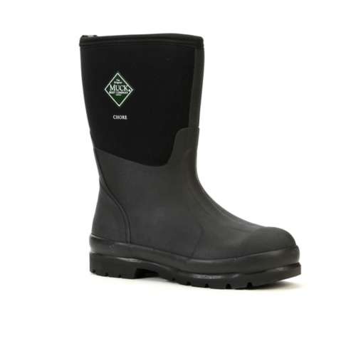 Men's Muck Chore Classic Mid Height Waterproof Insulated Rubber Boots