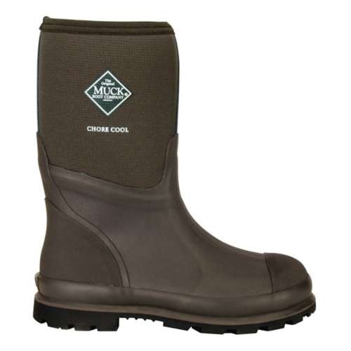 Men's Muck Chore Cool Mid Height ASTM F2413-11,Waterproof Rubber Boots
