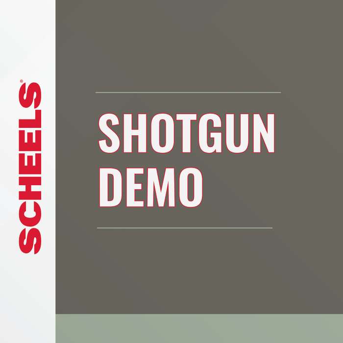 Eden Prairie SCHEELS Shotgun Demo