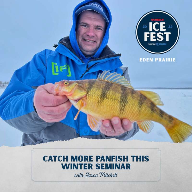 Eden Praire SCHEELS Ice Fishing Seminar with Jason Mitchell