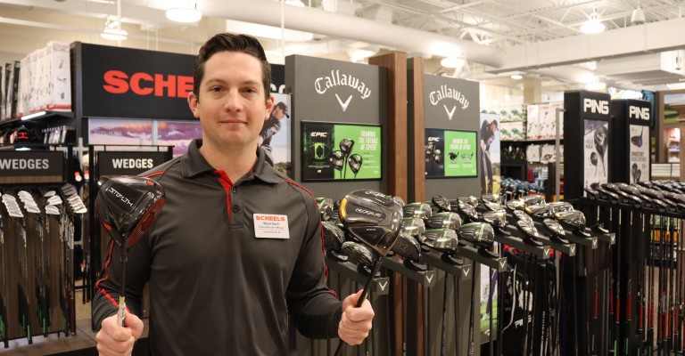golf fitting Experts at SCHEELS