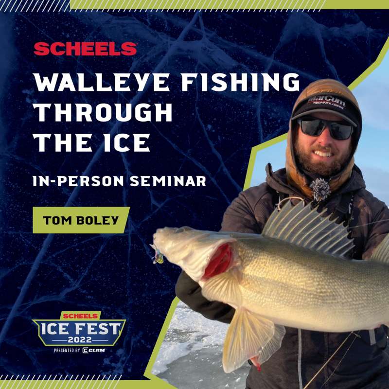 St. Cloud SCHEELS Walleye Fishing through the Ice with Tom Boley