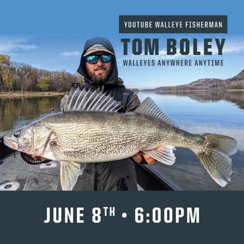 Fargo SCHEELS Walleye Anywhere Anytime Seminar with Tom Boley