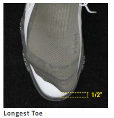 FootJoy Longest Toe Image