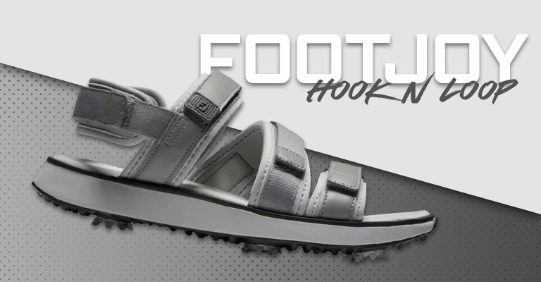 Hook N Loop golf sandals 