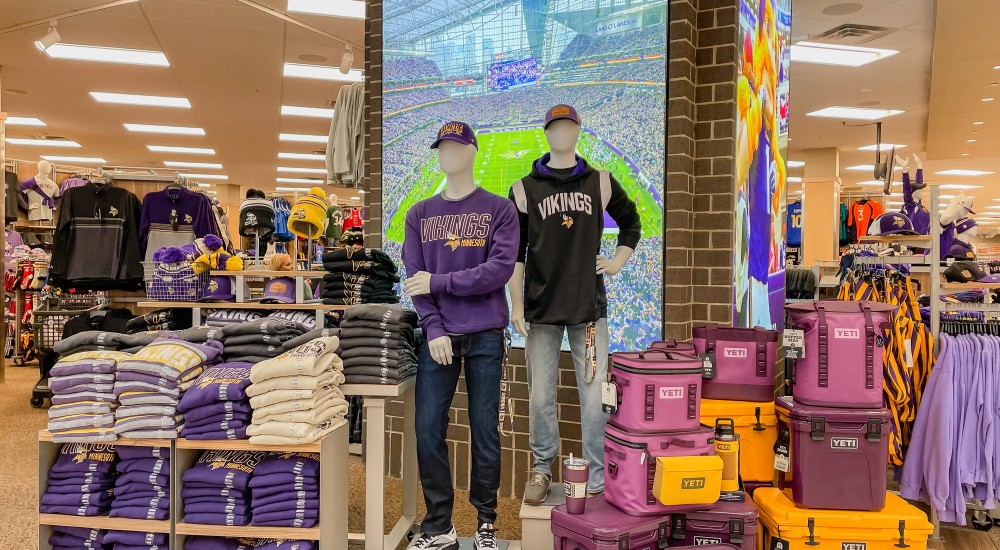 Minnesota Vikings Fan Shop at Eden Prairie SCHEELS