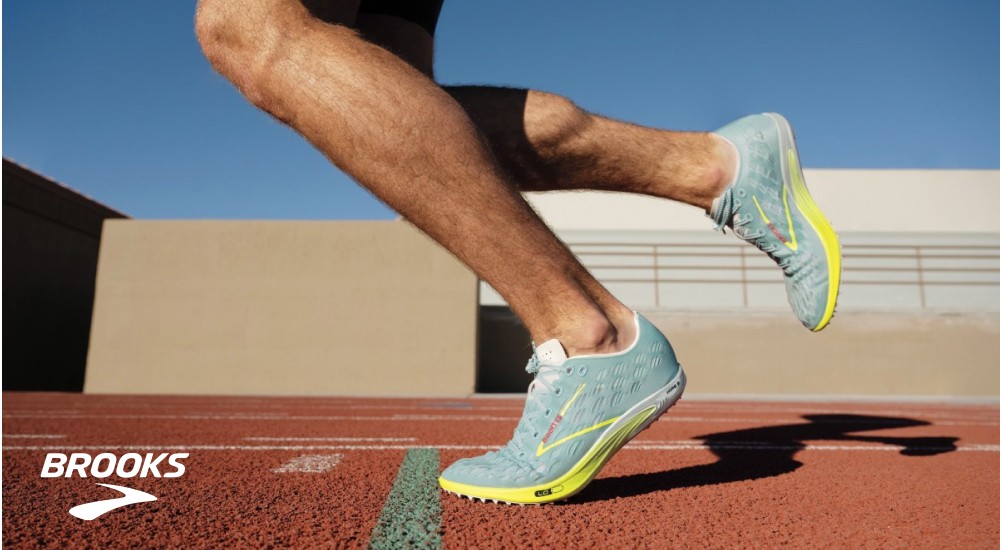 Runner running on the track