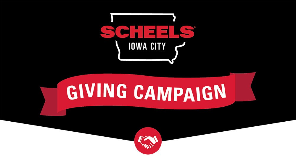 Iowa City SCHEELS Giving Campaign
