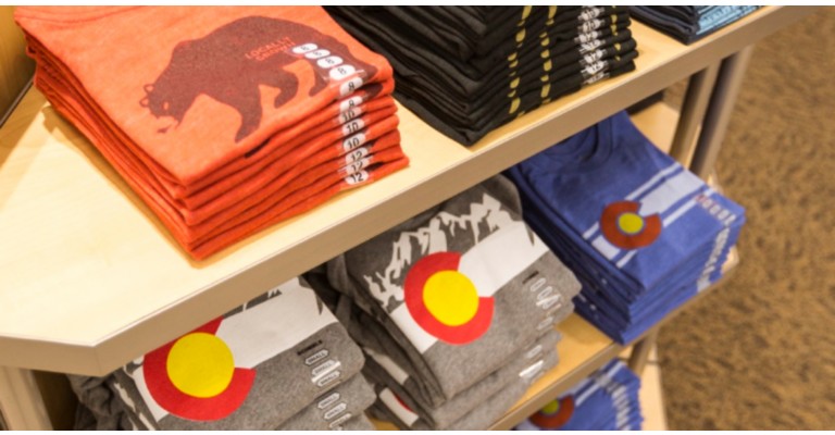 Colorado clothing selection