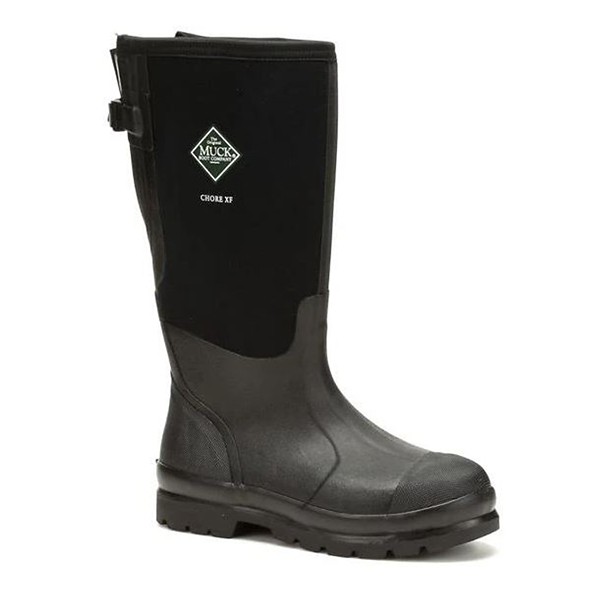 Muck Boot Men's Muck Chore Wide Calf Waterproof Rubber Boots Outdoor 10 Black