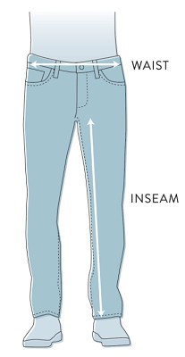 Mavi Men's Jeans Size Chart | SCHEELS.com