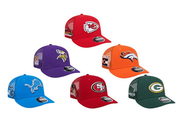 New Era Kansas City Chiefs 2024 Draft Low Profile 9Fifty Snapback Hat