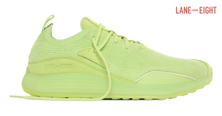 lane eight HIIT training shoes in lime