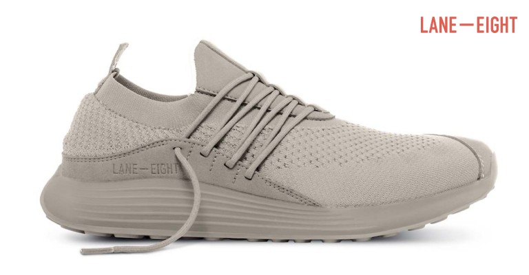 lane eight ad1 training shoes in grey