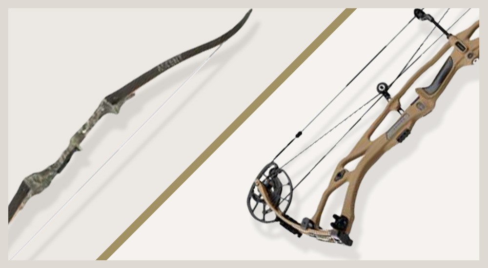 Compound on sale recurve bow