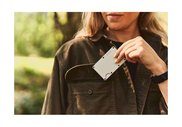 Ridge wallet Aluminum Cash Strap