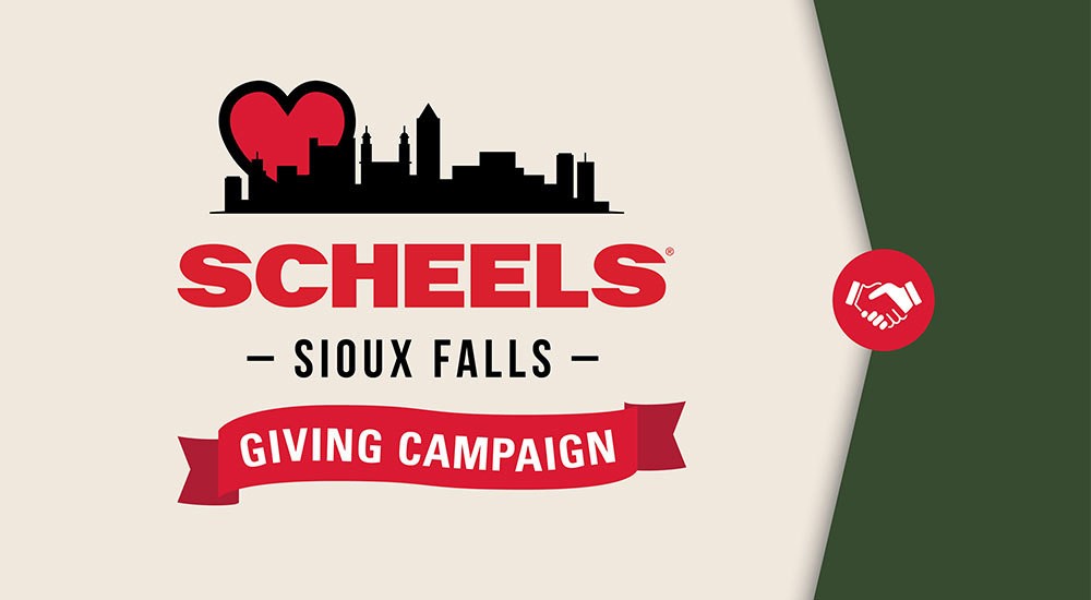 Sioux Falls SCHEELS Giving Campaign