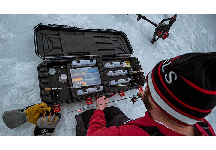 Ultimate Ice Fishing Hard Shell Multi Purpose Case For Anyone 