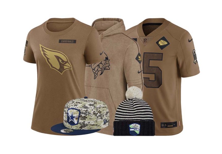 Salute to service outlet vikings jersey